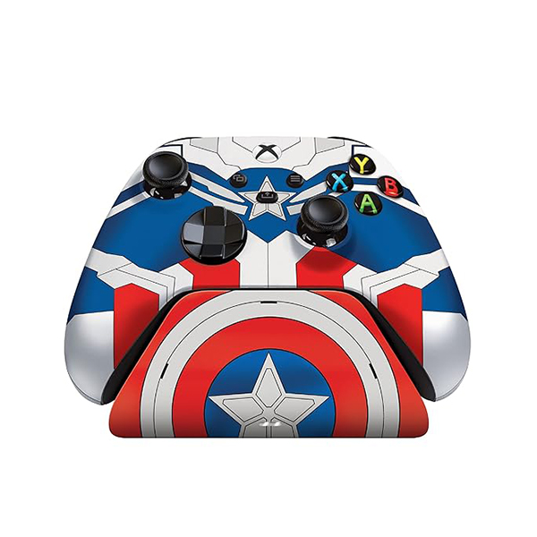 دسته ایکس باکس و پایه شارژر Razer مدل Captain America دسته ایکس باکس و پایه شارژر Razer مدل Captain America