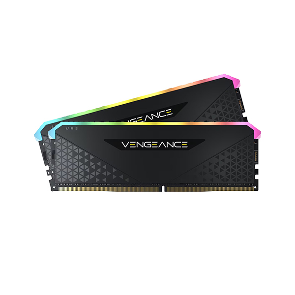 رم DDR4 کورسیر VENGEANCE RGB RS ظرفیت 16 گیگابایت دوکاناله فرکانس 3200 رم DDR4 کورسیر VENGEANCE RGB RS ظرفیت 16 گیگابایت دوکاناله فرکانس 3200