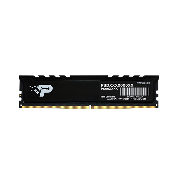 رم DDR5 پاتریوت Signature Premium ظرفیت 8 گیگابایت تک کاناله فرکانس 5200 رم DDR5 پاتریوت Signature Premium ظرفیت 8 گیگابایت تک کاناله فرکانس 5200