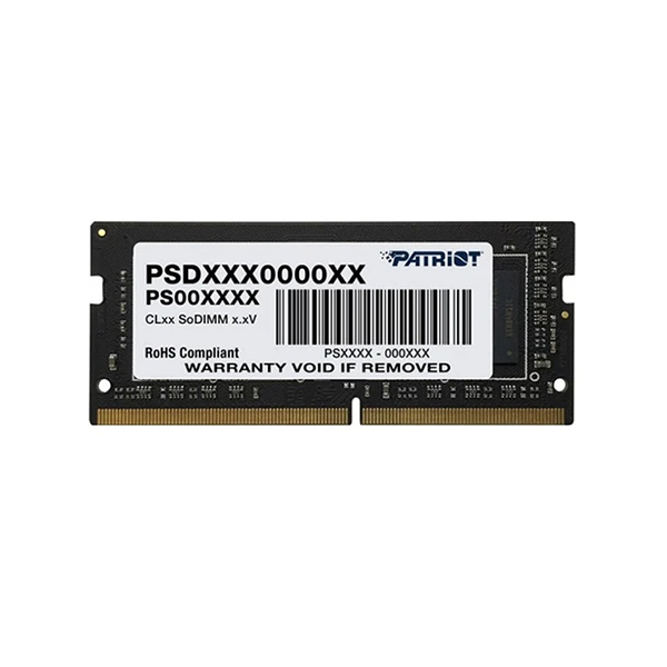 رم لپ تاپ DDR5 پاتریوت Signature Line ظرفیت 8 گیگابایت تک کاناله فرکانس 4800 رم لپ تاپ DDR5 پاتریوت Signature Line ظرفیت 8 گیگابایت تک کاناله فرکانس 4800