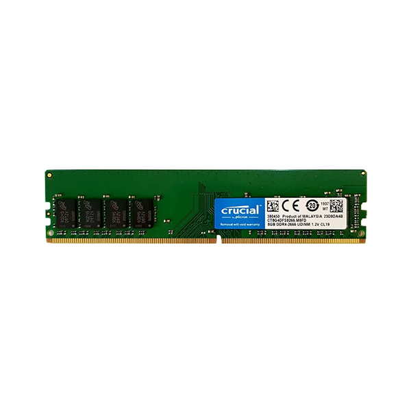 رم DDR4 کروشیال ظرفیت 8 گیگابایت تک کاناله فرکانس 3200