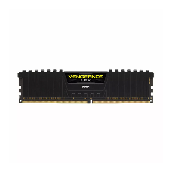 رم DDR4 کورسیر VENGEANCE LPX ظرفیت 16 گیگابایت تک کاناله فرکانس 3200 رم DDR4 کورسیر VENGEANCE LPX ظرفیت 16 گیگابایت تک کاناله فرکانس 3200