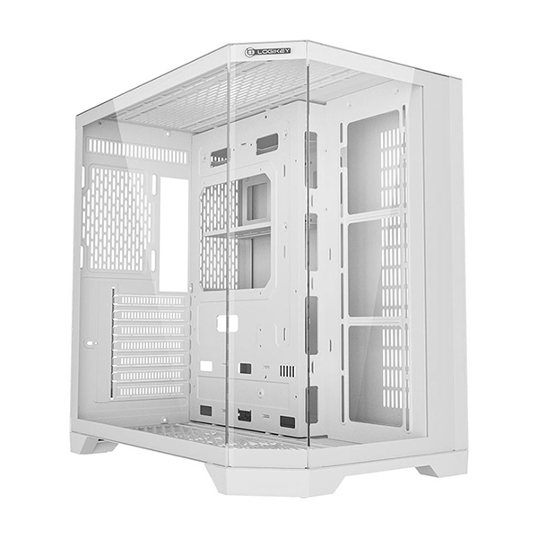 کیس گیمینگ لاجیکی مدل C565W سفید کیس گیمینگ لاجیکی مدل C565W سفید