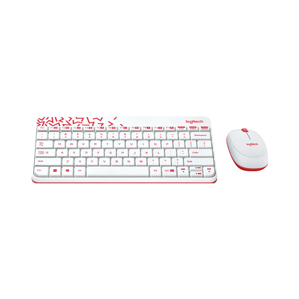 کیبورد و ماوس بی سیم Logitech مدل MK240 سفید کیبورد و ماوس بی سیم Logitech مدل MK240 سفید