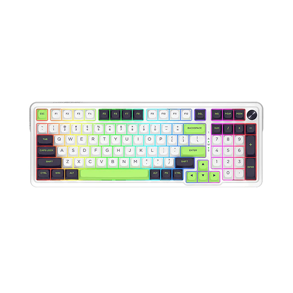 کیبورد بی سیم مکانیکال گیمینگ Redragon مدل EISA K686 WBG PRO