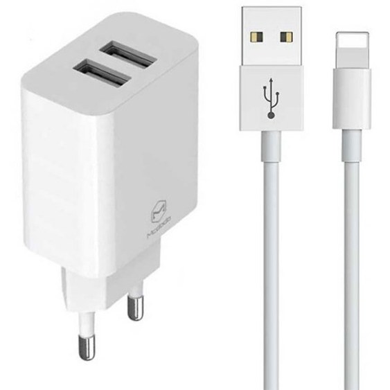 شارژر Mcdodo مدل CH-6720 iPhone به همراه کابل لایتنینگ شارژر Mcdodo مدل CH-6720 iPhone به همراه کابل لایتنینگ