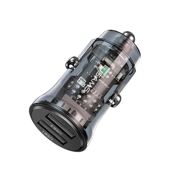 شارژر فندکی Usams مدل US-CC162 3A 15W شارژر فندکی Usams مدل US-CC162 3A 15W