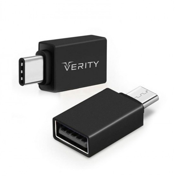 تبدیل OTG USB to Type-C برند Verity مدل A309 تبدیل OTG USB to Type-C برند Verity مدل A309