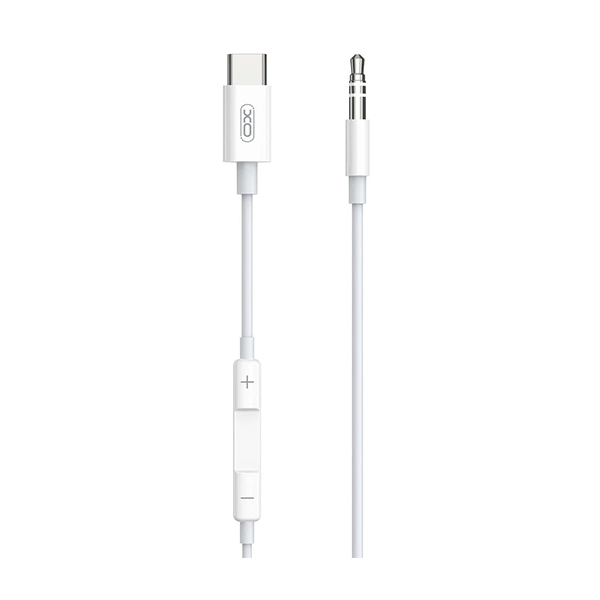 کابل تبدیل و شارژر USB-C to AUX برند XO مدل NB-R192B طول 1 متر کابل تبدیل و شارژر USB-C to AUX برند XO مدل NB-R192B طول 1 متر