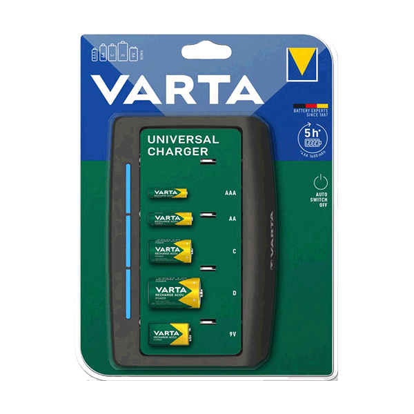 شارژر باتری Varta مدل Universal شارژر باتری Varta مدل Universal