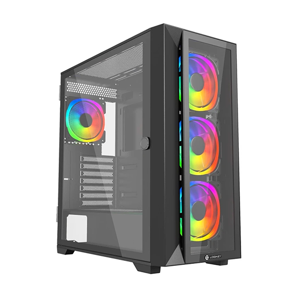 کیس گیمینگ لاجیکی مدل LK-C474B کیس گیمینگ لاجیکی مدل LK-C474B
