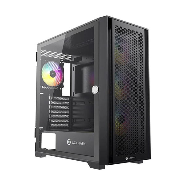 کیس گیمینگ لاجیکی مدل LK-C484B کیس گیمینگ لاجیکی مدل LK-C484B
