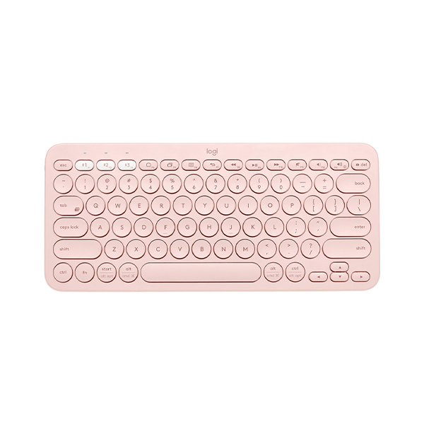 کیبورد بی سیم Logitech مدل K380 صورتی کیبورد بی سیم Logitech مدل K380 صورتی
