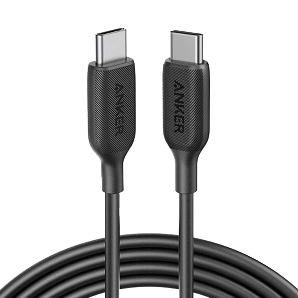 کابل شارژر Type-C to Type-C برند Anker مدل PowerLine III A8852H11 طول 0.9 متر