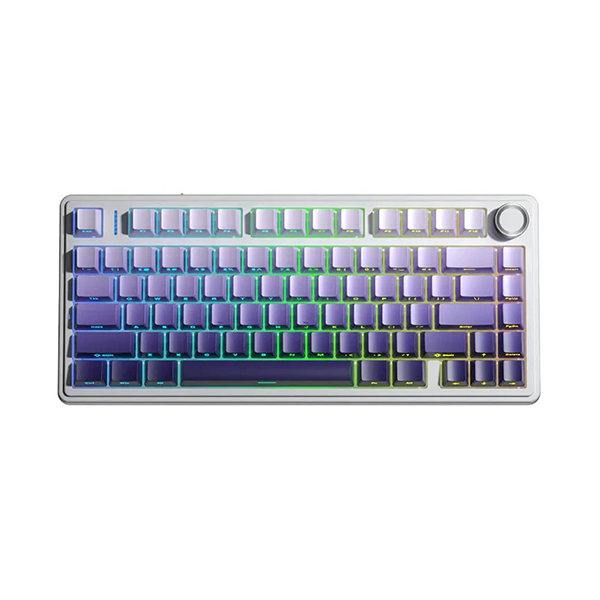 کیبورد گیمینگ مکانیکال بی سیم Aula مدل F75 Star Vector