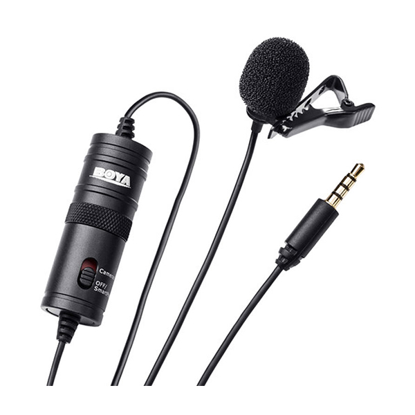 میکروفون یقه ای باسیم BOYA مدل BY-M1 Lavalier