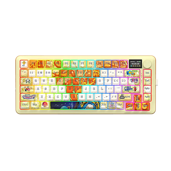 کیبورد بی سیم گیمینگ ردراگون FLEKACT K708 GF PRO RGB