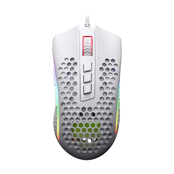 موس گیمینگ ردراگون Storm M808 White