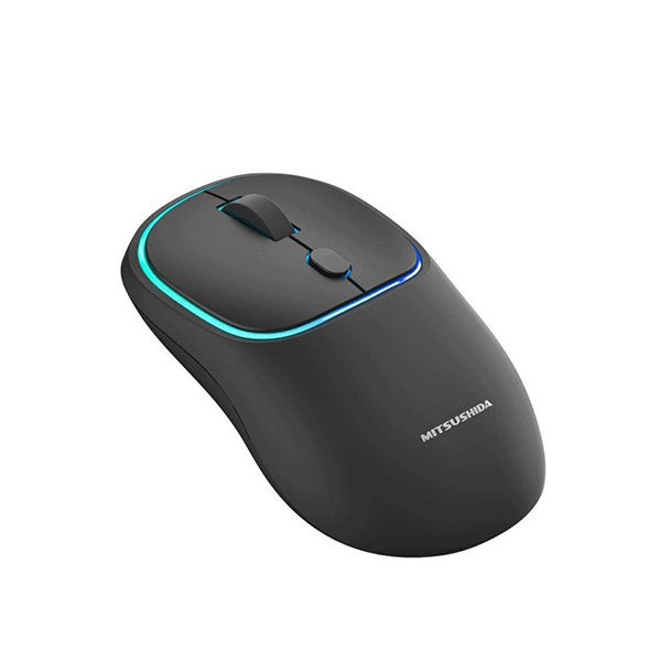 ماوس بی سیم Mitsushida مدل KC-W618R مشکی