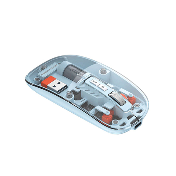 ماوس بی سیم Mitsushida مدل KC-T200R آبی