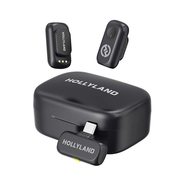 میکروفون یقه ای بی سیم HollyLand مدل Lark A1 Mini با درگاه اتصال USB-C