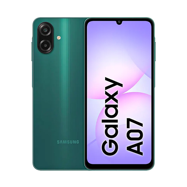 گوشی موبايل سامسونگ مدل Galaxy A07 4G ظرفیت 128 گیگابایت رم 6 گیگابایت سبز ویتنام