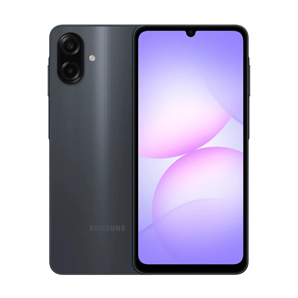 گوشی موبايل سامسونگ مدل Galaxy A07 4G ظرفیت 128 گیگابایت رم 4 گیگابایت مشکی ویتنام