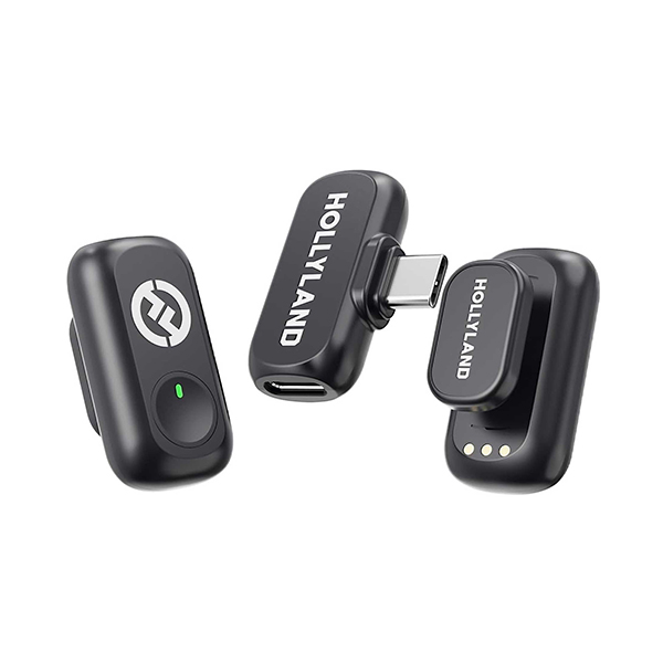 میکروفون یقه ای بی سیم HollyLand مدل Lark A1 Mini با درگاه اتصال USB-C