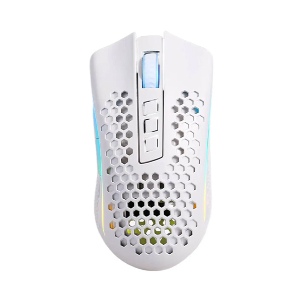 موس بی سیم گیمینگ ردراگون Storm Pro M808-KS White