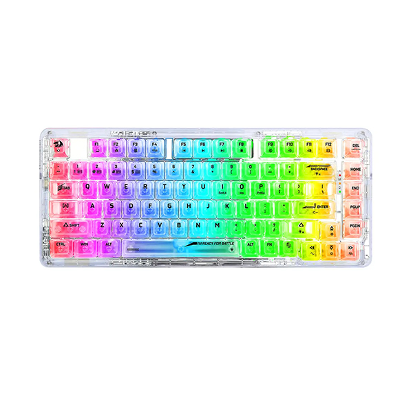 کیبورد بی سیم مکانیکال گیمینگ ردراگون ELF PRO K649 CT