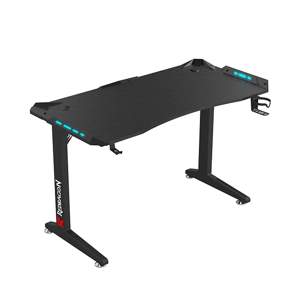 میز گیمینگ ردراگون GD-3101BK 140cm LED