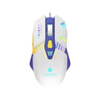 ماوس گیمینگ لاجیکی مدل M620W سفید