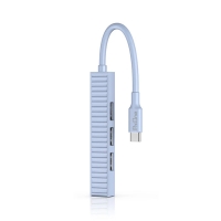 هاب 4 پورت ProOne مدل PHU553 آبی