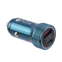 شارژر فندکی ProOne مدل PCG25 3A QC3.0 PD 20W آبی