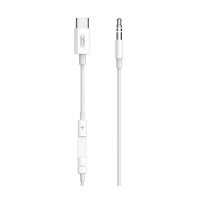 کابل تبدیل و شارژر USB-C to AUX برند XO مدل NB-R192B طول 1 متر