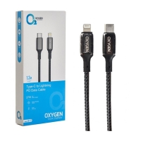 کابل شارژر USB to Type-C برند Oxygen LX-17 طول 1.2 متری