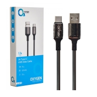 کابل شارژر USB to Type-C برند Oxygen LX-18 طول 1.2 متری