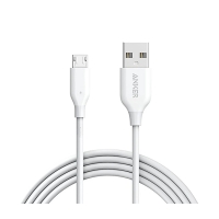 کابل شارژر USB to microUSB برند Anker مدل A8133 PowerLine طول 1.8 متر