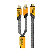کابل شارژر Type-C to Type-C & Lightning برند Verity مدل 3165