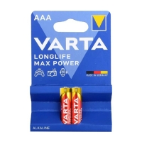 باتری نیم قلمی Varta مدل Longlife Max Power بسته 2 عددی