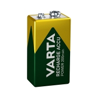 باتری شارژی کتابی Varta مدل Accu Power NiMH 9V 200mAh