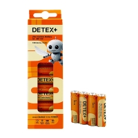 باتری قلمی Detex مدل R6P ZINC بسته 12 عددی