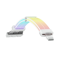 کابل اسلیو گیم مکس ARGB Extension 12VHPWR GPU Sleeve سفید