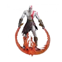 فیگور God Of War Kratos With Flaming Blades Of Athena
