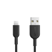 کابل شارژر USB-A to Lightning برند Anker مدل PowerLine II A8432H12 طول 1 متر