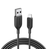 کابل شارژر USB-A to Lightning برند Anker مدل PowerLine III A8813H11 طول 1.8 متر