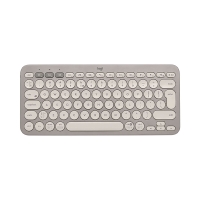 کیبورد بی سیم Logitech مدل K380 خاکستری