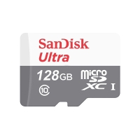 کارت حافظه microSDXC سن دیسک مدل Ultra کلاس 10 استاندارد UHS-I سرعت 100MBps ظرفیت 128 گیگابایت