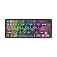 کیبورد بی سیم گیمینگ ردراگون FLEKACT K708 MC PRO RGB